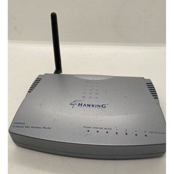 Hawking Tech Wireless Router 802.11g High Speed 54G HWR54G - Picture 2 of 6